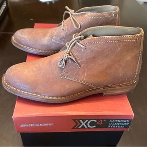 New Johnston & Murphy Prentiss Chukka Boots - Men’s Size 8